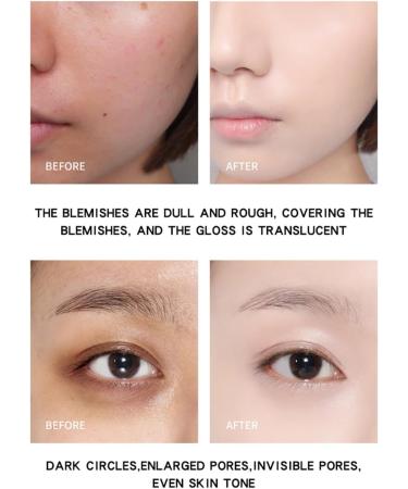 GL-Turelifes Mushroom Head CC Cream Air Cushion Foundation Water Feeling Flawless BB Cream Moisturizing Oil Control Long Lasting Lightweight & Smoothing Natural Concealer (H-02 Natural 0.53 Oz) 15 g (Pack of 1) H-02 Natural - Buy Online on SooperMarket.com