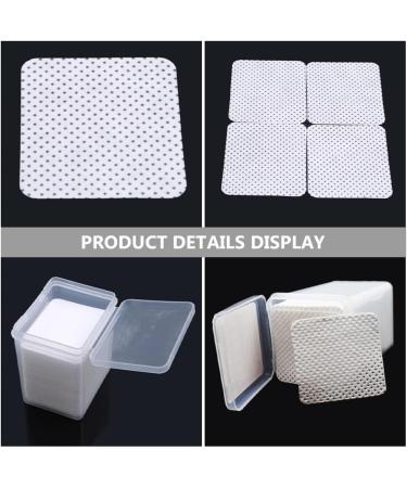 Beaupretty 1600 Pcs Grafting Eyelash Cotton Wipes - Makeup & Nail Extension Supplies Non-Woven Fabric 5x5cm - Buy Online on SooperMarket.com