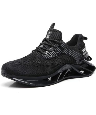Wanhee Men's Black Athletic Sport Running Shoes - Size 11 - Buy Online on SooperMarket.com