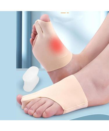 Bale Toe Bandage - Soft & Elastic Foot Pain Relief | Breathable Silicone Pads for Comfortable Sleep - Buy Online on SooperMarket.com