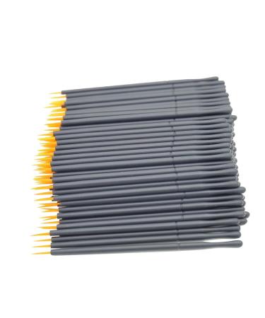 WOONEKY 100pcs Eyeliner Eye Makeup Makeupset Eye Makeup Brushes Eyeshadow Liner Brush Orange 15cmX10cm Orange