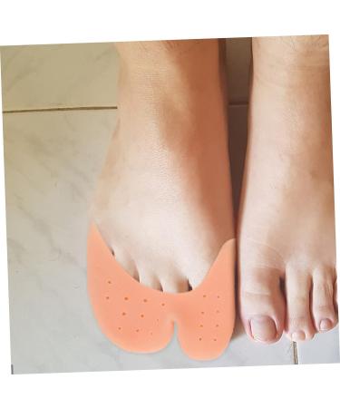 KALLORY 4 Pairs Toe Cover Foot Protectors - Silicone Toe Sleeves, Metatarsal Pads, Toe Caps, Soft Gel Ball of Foot Pads - Buy Online on SooperMarket.com