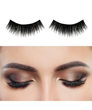6 Pairs of Natural Fluffy 3D False Eyelashes - Reusable and Long Thick Eyelashes for Makeup Extension - Pack of 1 - Buy Online on SooperMarket.com