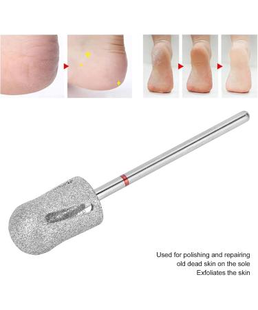 Nail Drill Bit - Stainless Steel Pedicure Drill Bit Nail Grinding Head Foot Calluses Sanding Polishing Head Manicure Nail Bits Electric Drill Bit Nail Remover and Sanding Tools(A1F) - Buy Online on SooperMarket.com