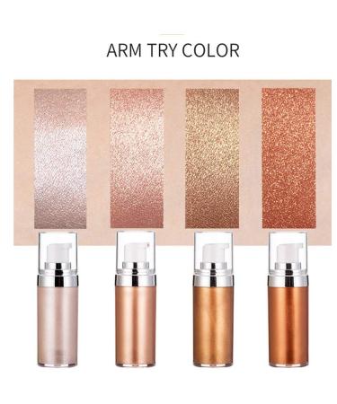 Highlighter Cream 20ml - Liquid Face Glow Illuminator | Shiny Body & Facial Contour Makeup - Buy Online on SooperMarket.com
