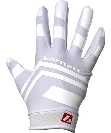 Buy BARNETT FRG-03 White Professional Receiver Football Gloves - RE DB RB - XXL Size for International Shipping - Buy Online on SooperMarket.com