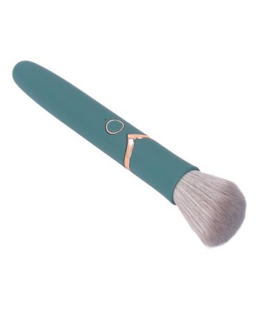 Electric Makeup Brush Portable 10 Levels Blush Brush for Contouring for Highlight (Green)