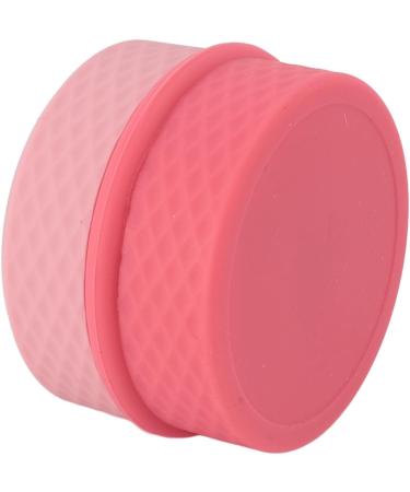 Silicone Cream Jars with Spoon Travel Silicone Makeup Container Refillable Empty Trinkets Pills Portable Proof for Outdoor Use (Pink) - Buy Online on SooperMarket.com
