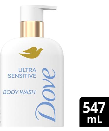 Dove Fragrance Free Body Wash Gentle all-over body cleanser Ultra Sensitive 10 essential ingredients 547mL - Buy Online on SooperMarket.com