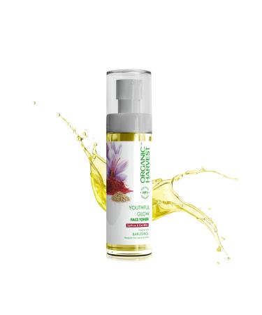 Organic Harvest Vitamin A Face Toner with Broccoli & Aloe Vera Ideal for Dry Skin Anti-Ageing Reduces Wrinkles for Women & Girls 100% Organic Paraben & Sulphate Free 100ml