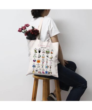 Gilmore Tv Show Gift LorelaiÂ Rory Gilmore Fan Gift Gilmore Tote Bag for Girl Gilmore Gil-more Tote - Buy Online on SooperMarket.com