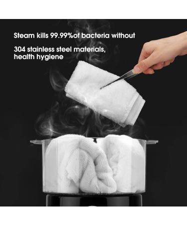 Mini Towel Warmer Steamer for Professional Spa, Nail Salon, Barber and Shaving - Buy Online on SooperMarket.com