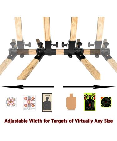 Highwild Adjustable Target Stand Base for Paper Shooting Targets - USPSA/IPSC & IDPA Practice - 1 Set - Buy Online on SooperMarket.com