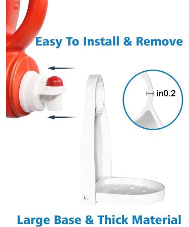 Cossylife Laundry Detergent Cup Holder - 2 Pack | Drip Catcher & Fabric Softener Gadget | Tidy Laundry Room Solution - Buy Online on SooperMarket.com
