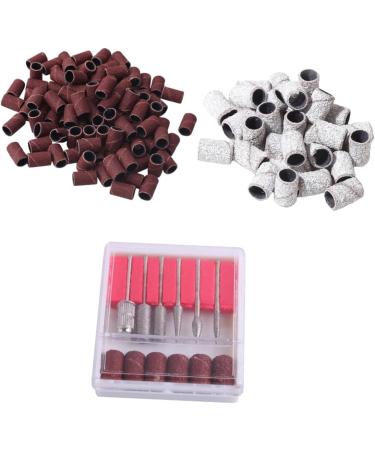 minkissy 1 Set Set Simple Designs Durable Nail Set Manicure Tool Kit Nail Drill for Gel Nails Nail Drill Sanding Bands Nail Polishing Bit Sanding Ring Bands Nail Polishing Tool File medium Assorted Color - Buy Online on SooperMarket.com