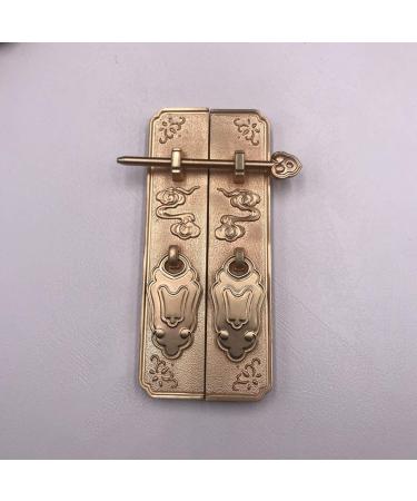 Cabinet Cup Pull Handle Drawer Shell Pull Handles Door Knob for Wardrobe Antique Bronze Cabinet Handles Chinese Style Vintage Lock Catch Furniture Door Handle Drawer Door Knobs Pulls Furniture Hard
