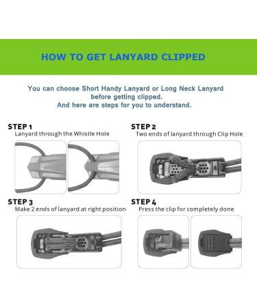 Emergency Whistle Pack of 4 with Lanyard | Ideal for Outdoor Activities Kayaking & Boating - Buy Online on SooperMarket.com