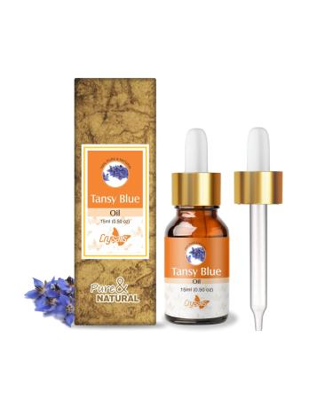 Crysalis Tansy Blue (Tanacetum Annuum) Oil |100% Pure & Natural Undiluted Essential Oil Organic Standard Tansy Oil For Cleansing Skin & Pores Reduce Redness Repair Damaged Skin - (15 ML)