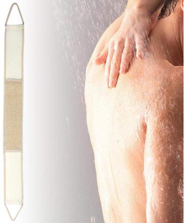 Body Scrub Cotton Linen Towel - Ultimate Shower & Bath Loofahs Sponges Tool for Exfoliating & Cleansing - Buy Online on SooperMarket.com