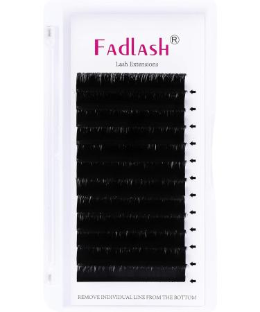 Fadlash Easy Fan Lashes C Curl 0.03 13mm - Natural Look Self Fanning Russian Eyelashes Extension - 0.03-C-13 - Buy Online on SooperMarket.com