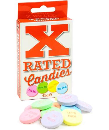 X-Rated Candies Joke Funny Sweets Adult Gift 45g - Buy Online on SooperMarket.com