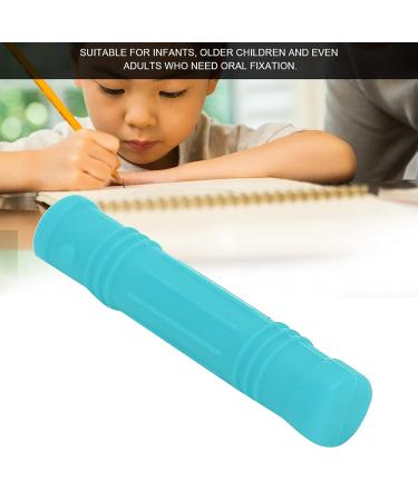 Buy Silicone Custodian & Bite Ring Set for Toddlers | Safe Sensory Pacifier & Pencil Attachment - Ideal for Teething & Playtime - Buy Online on SooperMarket.com
