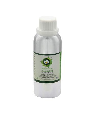 Copaiba Essential Oil | Copaifera Officinalis | for Skin | 100% Pure Natural | Steam Distilled | Therapeutic Grade | 630ml | 21oz by R V Essential 630ml (21oz)
