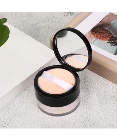 Soft Mat Loose Powder - Transparent Fixing Powder for Matte Finish Oil Control & Moisturizing Makeup (02# Ivory White) - International Shipping Available - Buy Online on SooperMarket.com