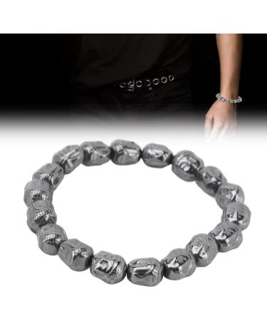 Magnetic Pearl Bracelet | Buddha Prayer | Stress Relief & Energy Healing - Buy Online on SooperMarket.com