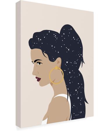 Buy Trademark Fine Art Heavenly Hair III Canvas Art by Annie Warren | International Shipping Available - Buy Online on SooperMarket.com