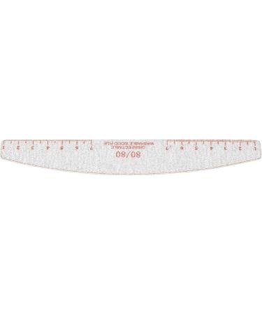 Nail Files Manicure Tools Washable Precise Reusable Efficient 80/80 Grit for Acrylic Nail Extension False Gel Nails - Buy Online on SooperMarket.com