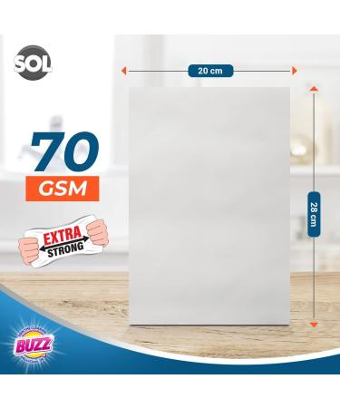 30 Pack Buzz All Floor Wipes Apple - Ultra Strong Wood Floor Cleaning Wipes - Quick Drying, Dust Magnet, Suitable for Laminate & Wooden Floors - Buy Online on SooperMarket.com