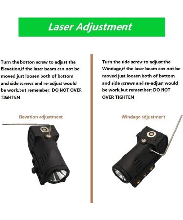 Laswin Tactical Flashlight with Red Laser Sight Combo | Magnetic Charging | for Handguns, Pistol, Glock, Rifles, Shotguns - Buy Online on SooperMarket.com