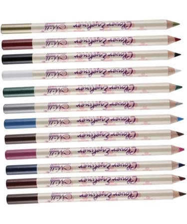 HAPINARY 24 Pcs Eyeshadow Pencil Lip Liner Pencil Eyeliner Pencil for Women Eyeliner Pencil Colours - Buy Online on SooperMarket.com