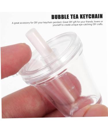 Anneome 1 Set Mini Pearl Milk Tea Phone Accessories Key Chain Making Kit Pearl Tea Pendant Charm Decorate - Buy Online on SooperMarket.com