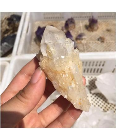 Beautiful Natural Clear Quartz Crystal Cluster Point Specimen Gift HOMEZHOU - Buy Online on SooperMarket.com