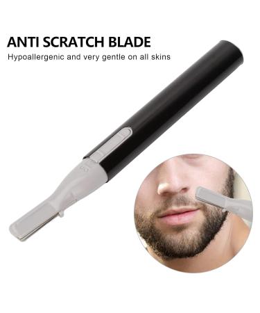 Electric Eyebrow Trimmer & Facial Razor | Painless Hair Remover for Men & Women - Scratch-Resistant Gentle & Efficient - Buy Online on SooperMarket.com