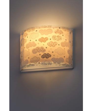 Dalber Children's Wall Lamp - Pink Cloud Design for Kids' Rooms | E27 | Model 41418S - International Shipping - Buy Online on SooperMarket.com