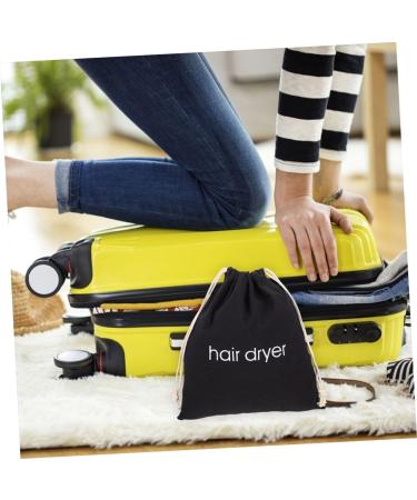 Housoutil 2pcs Hair Dryer Storage Bag Multifunctional Bag Travel Drawstring 33.00X30.00X0.50CM As Shown - Buy Online on SooperMarket.com