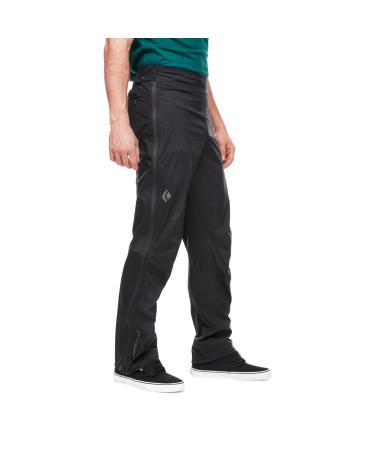 Black Diamond Equipment - Stormline Stretch Full Zip Rain Pants - Men's - Black - Medium