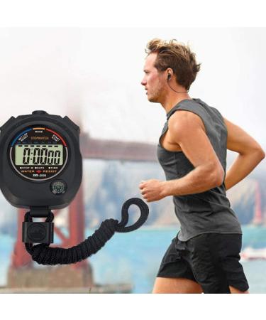 2 Pack Electronic Digital Sport Stopwatch Timer with Large Display - Ideal for Coaches, Referees, and Fitness Enthusiasts - Buy Online on SooperMarket.com