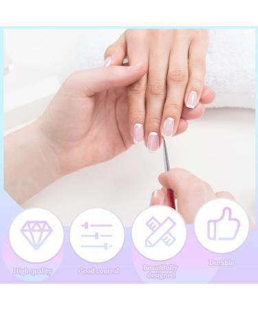 5 Pcs Professional Nail Art Liner Brushes Set - Painting, Design, Point Drill Drawing - Thin Brush Pen Kit 6/9/12/18/24mm - Buy Online on SooperMarket.com