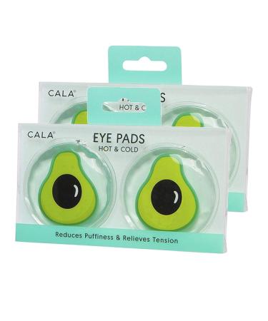 CALA Eye Pads - Avocado - Hot & Cold Temperature Usage 2 Pack