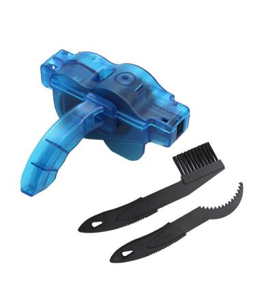 BlueSunshine Bike Chain Scrubber Chain Brush Chain Gear Cleaner Bicycle Clean Tool Set Bike Maintenance Care Cleaner Accessories for Cycling Bikes Road Bikes Mountain Bikes MTB
