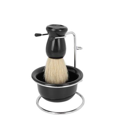 3pcs Beard Shaving BrushProfessional Manual Shaving Brush Set Beard Shaving Brush Bowl Safety Shaving Stand Kit