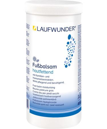Laufwunder Foot Balm 450ml Refill - Skin-Moisturising Foot Cream for All-Day Comfort | Shop Internationally - Buy Online on SooperMarket.com