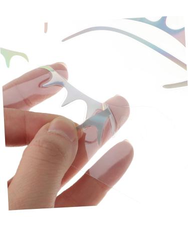 MUSISALY 6pcs Iridescent Eyeliner Face Eye Shadow Stickers Eyebrow Sticker Makeup Sticker Transfer Glue - Buy Online on SooperMarket.com