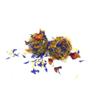 Premium Spring Flower Blend: Edible Rose, Cornflower & Marigold (0.35oz) - All Natural & Culinary Grade - Ideal for Beverages, Cakes & Culinary Delights - Buy Online on SooperMarket.com