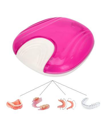 Retainer Box - Orthodontic Retainer Case with Ventilation Holes | Portable Storage for Oral Care - Violet - Buy Online on SooperMarket.com