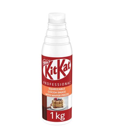 KITKAT Squeezable Cocoa Sauce with Wafer Pieces 1kg